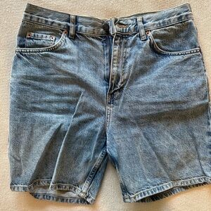 Classic Blue Bermuda Shorts